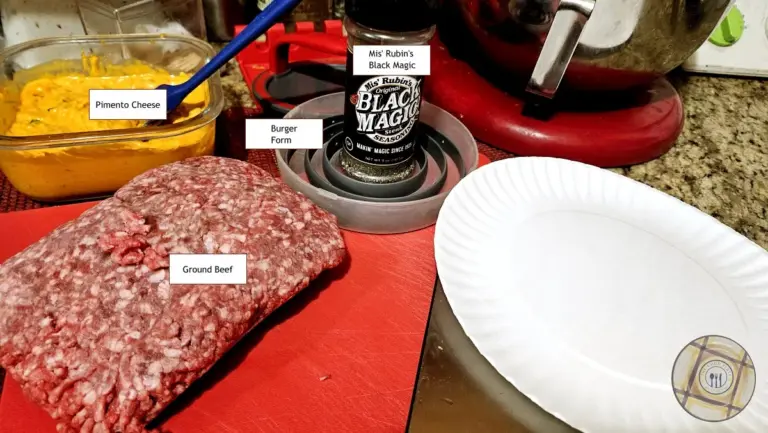 Pimento Cheese Burger Ingredients