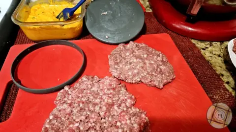 Pimento Cheese Burger Patties