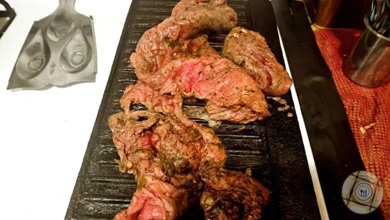 Chimichurri Steak Sous Vide Wiped