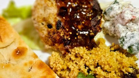 Curry Chicken Burger