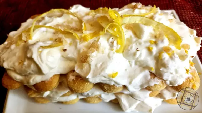 Lemon Fluff Tiramisu Layers