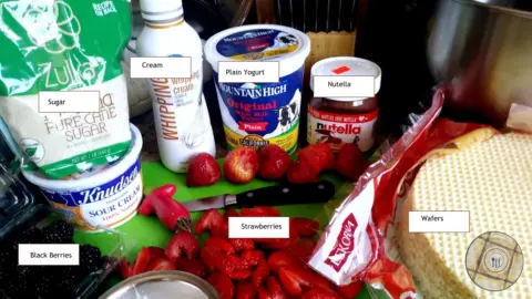 Wafer Torte Ingredients