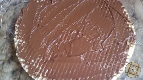Wafer Torte Nutella Layer