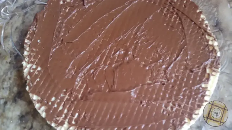 Wafer Torte Nutella Layer