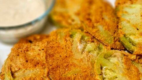 Air Fryer Fried Green Tomatoes