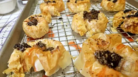 Cherry Lime Rickey Round Baklava After Syrup