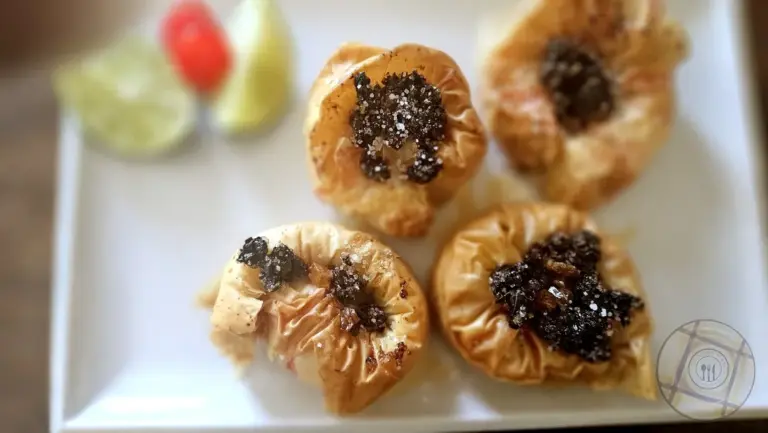 Cherry Lime Rickey Round Baklava Served