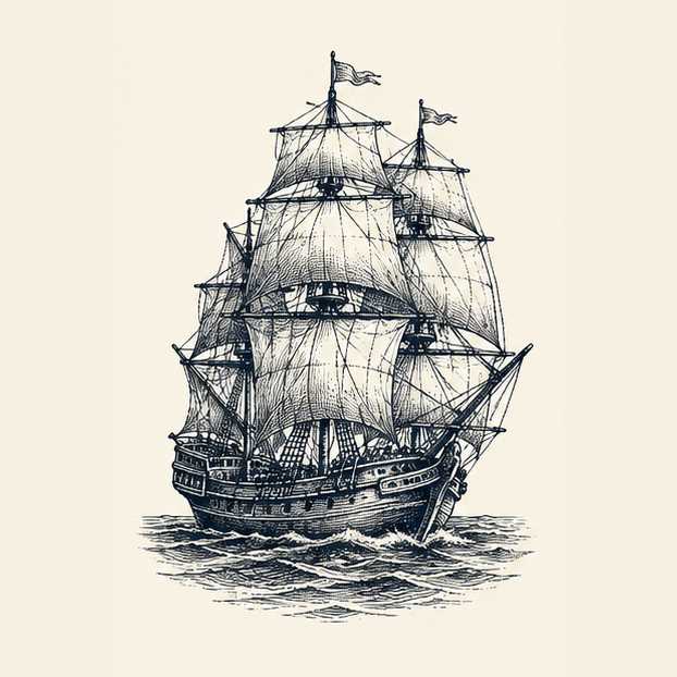 Pirate Party Music Boat