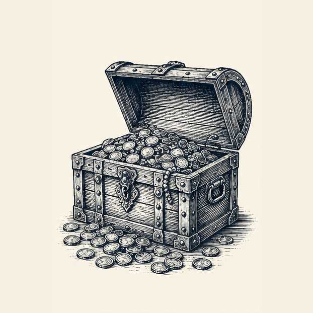Pirate Party Music Chest