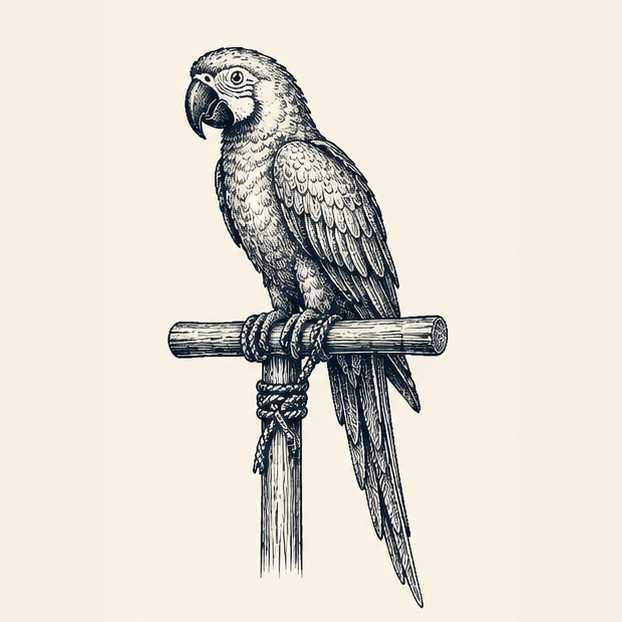 Pirate Party Music Parrot