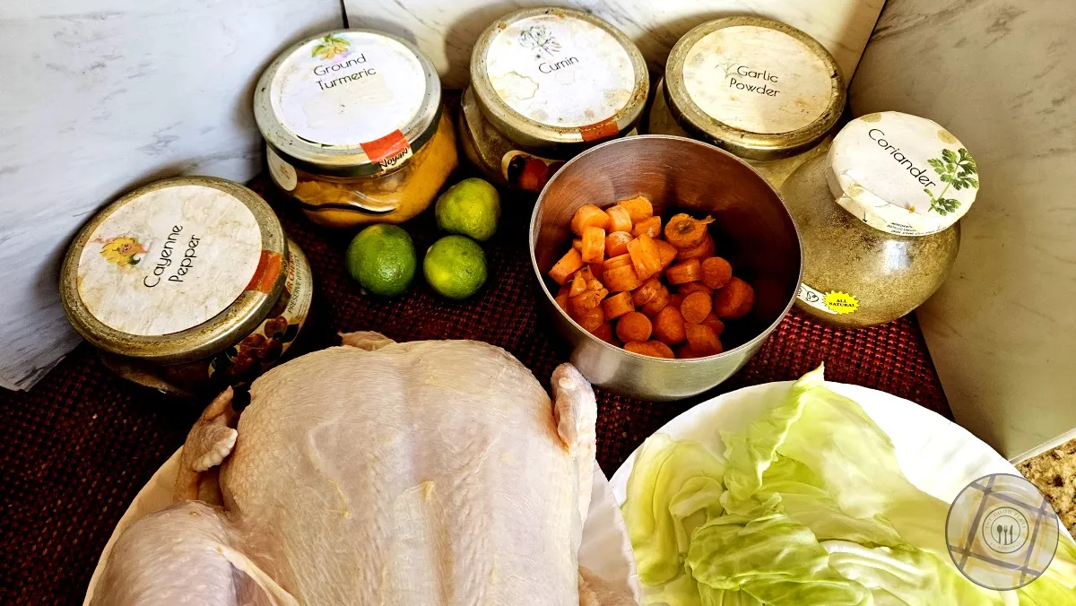 Chicken With Cabbage Ingredients