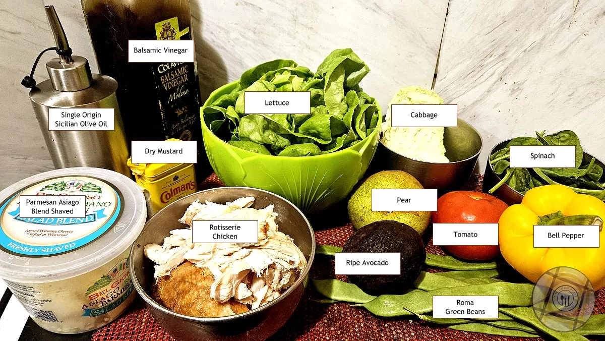Freds' Style Chicken Salad Ingredients