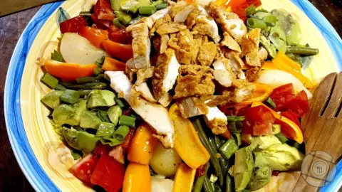 Freds' Style Chicken Salad Plated